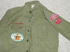 1960's Boy Scout Collarless Uniform Shirt from Gardena CA, 13 1/2" Neck, #BD13
