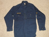 1940's Boy Scout Cub Uniform Shirt with metal buttons, 17" chest 26" length, #BD31