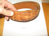Philmont Scout Ranch, Tooled Leather Belt, 32" waist, Branded with the 1975 WJ Logo, Used