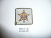 Star Rank Patch - 1965-1971 - Fine Twill - Rare rolled edge, sewn