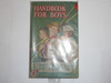 1946 Boy Scout Handbook, Fourth Edition, Thirty-ninth Printing, Norman Rockwell Cover, MINT condition