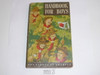 1948 Boy Scout Handbook, Fifth Edition, First Printing, Don Ross Cover Artwork, very good condition, six stars on last page
