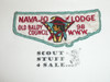 Order of the Arrow Lodge #98 Navajo s2 Flap Patch, used