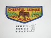Order of the Arrow Trader Bill Cheerful Service 1970 Ordeal Flap Patch - Scout