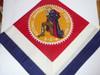 1950 National Jamboree Neckerchief, silk