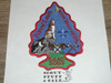 Forest Lawn Scout Reservation Jacket Patch, red bdr, LAAC, 2003
