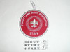 Forest Lawn Scout Reservation, Commissioner Staff Patch, silver mylar bdr, LAAC, 2007