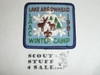 Lake Arrowhead Scout Camps, Winter Camp Patch, LAAC, 1981