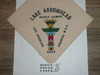 Lake Arrowhead Scout Camps, Neckerchief, Tan, 1960's