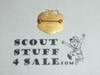 Girl Scout Golden Eaglet Award Pin, Medium Size 7/8", short lived program, 1920's issue, 10k GOLD filled hallmark, VERY RARE