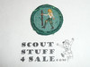 1960's Girl Scout Foot Traveler Proficiency Badge Patch, sewn