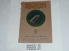 Rocks & Minerals Merit Badge Pamphlet, Type 3, Tan Cover, 3-39 Printing, some spine wear from library binding but book is solid