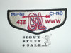 Order of the Arrow Lodge #433 Mi-Ni Ci-No s1 Flap Patch