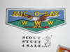 Order of the Arrow Lodge #541 Mic-O-Say f1 First Flap Patch