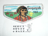 Order of the Arrow Lodge #184 Sequoyah s17 Flap Patch - Scout
