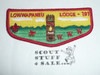 Order of the Arrow Lodge #191 Lowwapaneu s2 Flap Patch - Scout