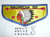 Order of the Arrow Lodge #197 Waupecan s2 Flap Patch