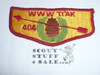 Order of the Arrow Lodge #404 Ti'ak s4 Flap Patch - Boy Scout