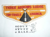 Order of the Arrow Lodge #510 Three Arrows f2 Flap Patch, used