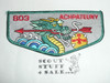 Order of the Arrow Lodge #498 Achpateuny s15 Flap Patch, version 2