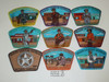 2005 National Jamboree JSP - Grand Canyon Council, complete set with Wipala Wiki 2-piece backpatch JCP and card set