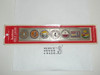 1969 National Jamboree Belt Loop set from 1937-1969, Unused