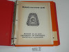 National Order of the Arrow Conference (NOAC), 1977 Delegate Notebook with Discussion Guide