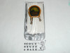 1991 Boy Scout World Jamboree Bolo Tie, white cord