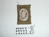 Eagle Scout Patch, Type 1, 1924-1932, Khaki color Cloth, Lite use with material folded under
