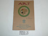 Art Merit Badge Pamphlet, Type 3, Tan Cover, 1925 Printing, Mint condition