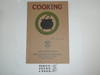 Cooking Merit Badge Pamphlet, Type 3, Tan Cover, 1925 Printing, Mint condition