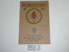 Forestry Merit Badge Pamphlet, Type 3, Tan Cover, 1925 Printing, Mint Condition