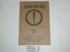 Leatherworking Merit Badge Pamphlet, Type 3, Tan Cover, 1925 Printing, Mint Condition