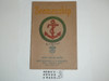 Seamanship Merit Badge Pamphlet, Type 3, Tan Cover, 1925 Printing, Mint Condition