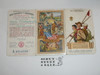 1943 Boy Scout Membership Card, 3-fold, with the Envelope, 5 signatures, expires March 1943, BSMC172