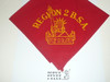 Region 2 N2 Neckerchief, New York and New Jersery and P.R., unused - Boy Scout