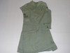 1930's Girl Scout Uniform with Insignia, 17" chest 36" waist 35" length, GSH24