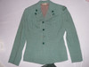 1960's Girl Scout Uniform, Blazer 17" chest 23.5" Length, Skirt 25" waist 23" length, Blouse 19" chest 22" Length , GSH31