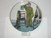 Grossman Designs Norman Rockwell "Can't Wait" 1981, 8.5" Decorative China Plate