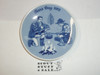 1972 Fathers Day Boy Scout Decorative 5" Plate, Porsgrund, Norway