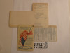 1917 Boy Scout Celluloid Membership Card, 6 signatures, 1917-1 variety, expires September 1916, BSMC242