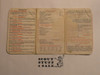 1926 Boy Scout Membership Card, 3-fold, 6 signatures, expires September 1926, BSMC272