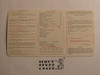 1927 Boy Scout Membership Card, 3-fold, 7 signatures, MINT condition unfolded, December 1927, BSMC346