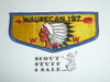 Order of the Arrow Lodge #197 Waupecan s6 Flap Patch