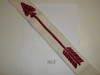 1950's Flocked Felt Ordeal Order of the Arrow Sash, Unused but a little noticeable mothing, 30.5"