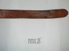 Philmont Scout Ranch, Tooled Leather Belt, 28" waist, used