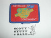 1987-1988 Boy Scout World Jamboree Australian Contingent Patch