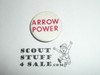 Order of the Arrow "Arrow Power" Button