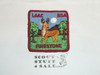 Firestone Scout Reservation Patch, Square, Red bdr and letters