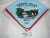 Resica Falls Scout Reservation Staff Neckerchief, 1973